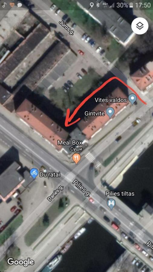Apartamentai Prie Danes Upes Klaipeda Exterior foto